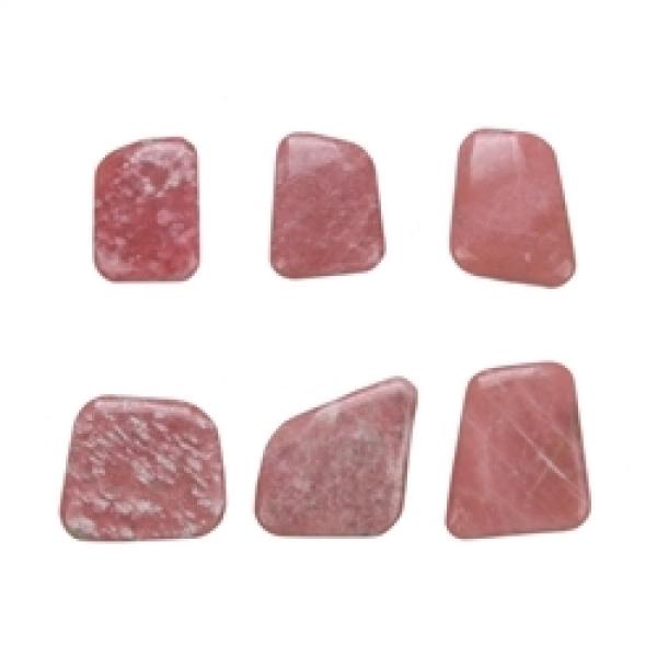 Kantenstein Thulit, ca. 3,3–3,6 cm – Mut, Lebenskraft & Aufbruch